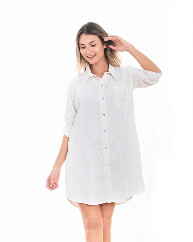 camison pijama blanco