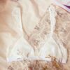 bralette blanco sexy