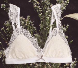 bralette ivory lace lingerie