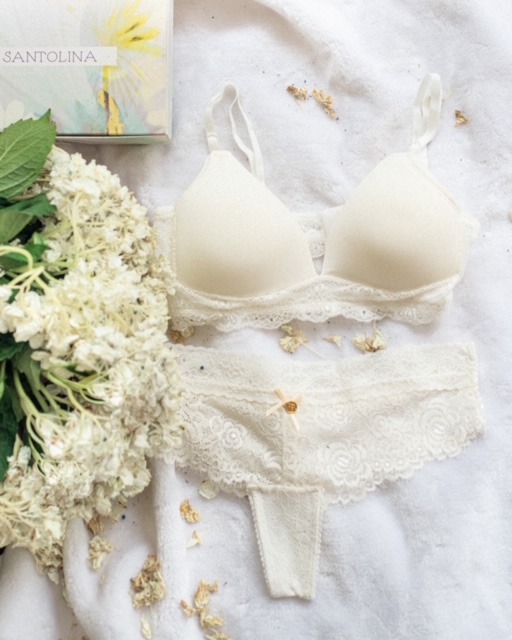 conjunto encaje blanca bra bra y tanga encaje blanca
