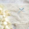 tanga blanca de encaje