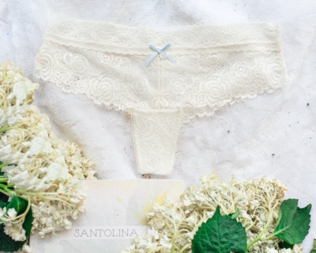 tanga encaje marfil romantica tanga romantica color marfil