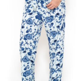pijama mujer pantalon azul